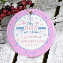 Load image into Gallery viewer, Baby's "First Christmas" Ornament
