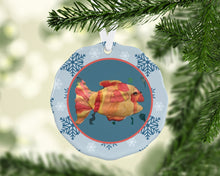 Load image into Gallery viewer, Ornament Featuring your Child's Picture or Art, Name, and Age